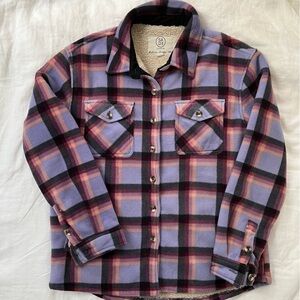 Fall Cozy Fleece Flannel Shacket